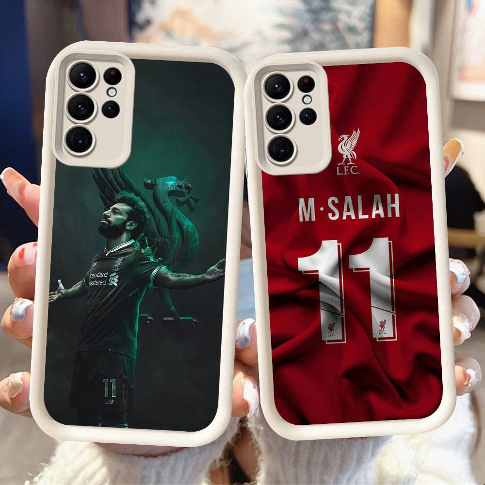 NB-44 Mohamed Salah เคสกันกระแทกสําหรับ Samsung A55 A54 M15 S25 S24 S21 FE Ultra