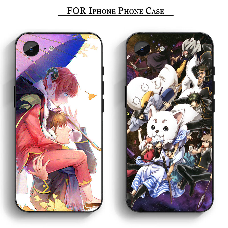 CU84 Gintama อะนิเมะ iPhone 11 12 Pro Max Mini 6 7 8 Plus Plus 6S X XS Max XR SE Soft Case