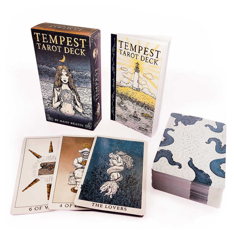 ของแท้ Tempest Tarot Tempest Tarot การ์ดเวอร์ชั่นสหรัฐอเมริกา