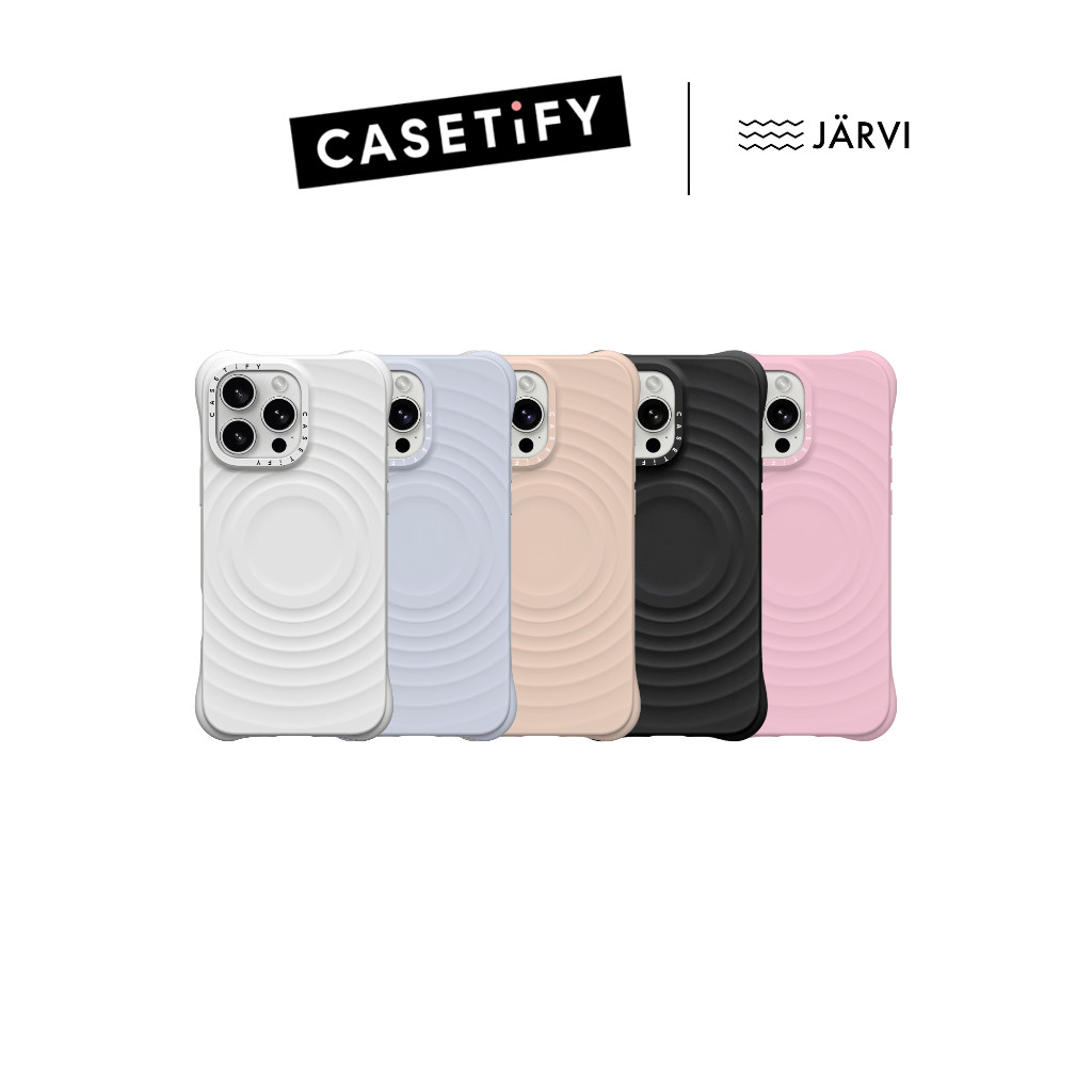 ♞,♘[พร้อมส่ง] CASETiFY | Ripple Case Essentials by CASETiFY 2025