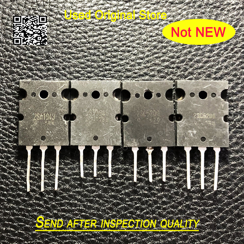 ใช้ 10 ชิ้น = 5 คู่ K1530 J201 2SJ201 2SK1530 J201 NEP250 NNE250 2SA1943 2SC5200 2SA1302 2SC3281 2SA