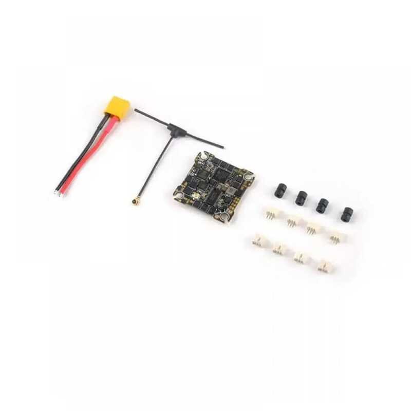 ▥ Happymodel เครื่องควบคุมการบิน Crazyf411 AIO 4In1ในตัว UART 2.4G Elrs และ20a ESC สำหรับไม้จิ้