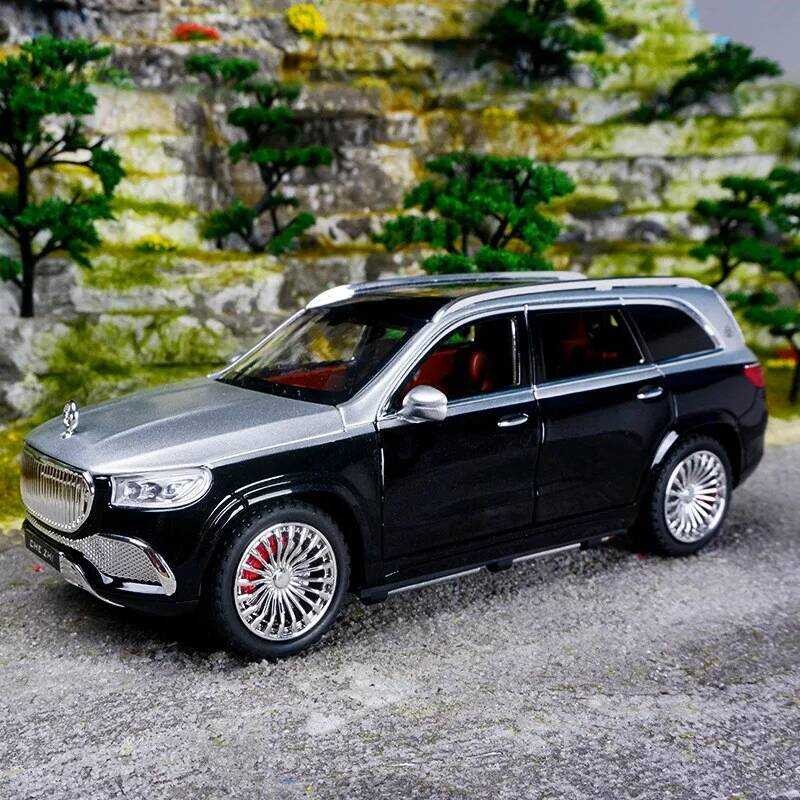 1/24 Maybach Gls-Class Gls600 Sรถรุ่นdiecastsโลหะของเล่นyรถเยงจําลองเด็กของขวัญ