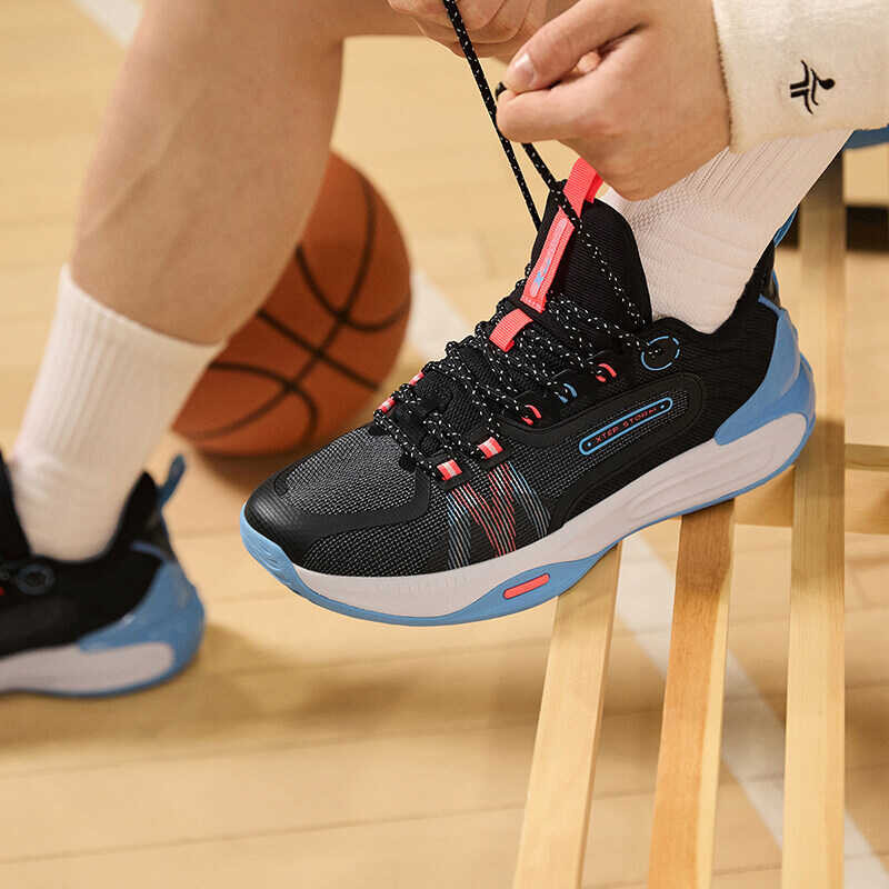 ❤ Xtep Fengchi 1-V2 Men's New Wear-Resistant Comfortable Non-Slip Sports Basketball Shoes