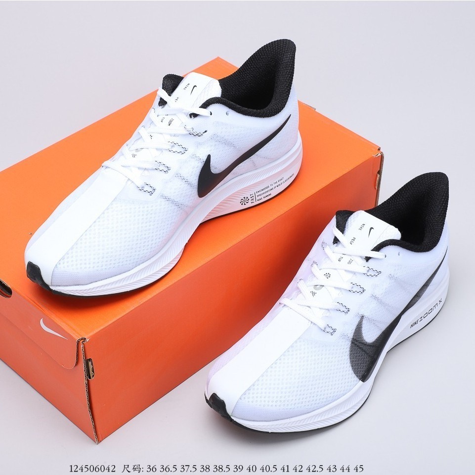 Nike Zoom Pegasus 35 Turbo landing on the moon รองเท้าผ้าใบลําลอง ของแท้ 100% สีขาว เหมาะกับการวิ่ง