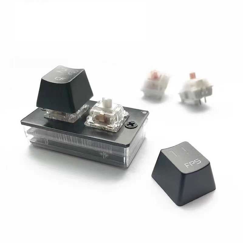 Amagogo 2-คีย์ปุ่มกด OSU คีย์บอร์ดเล่นเกมที่ถอดออกได้มืออ