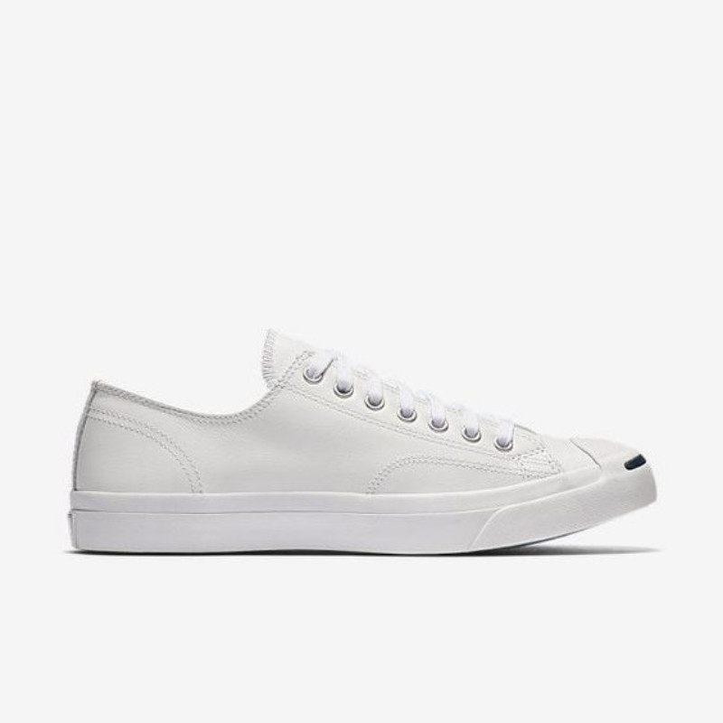 ♞,♘Converse Jack Purcell Low Leather White Original