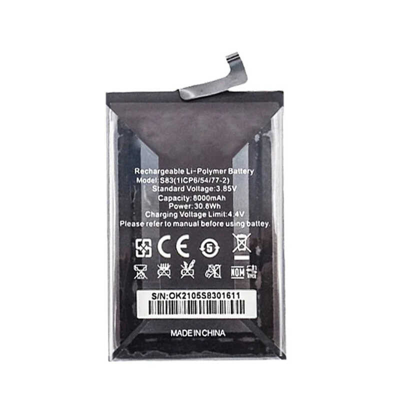 8000mAh Mobile Phone Battery For OUKITEL WP9