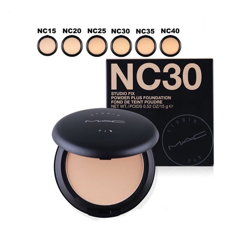 ♞ฟิกเกอร์ ,M.A.C แท้/พร้อมส่ง ฉลากไทย SALE แป้งและรองพื้น MAC studio fix powder plus foundation หลา
