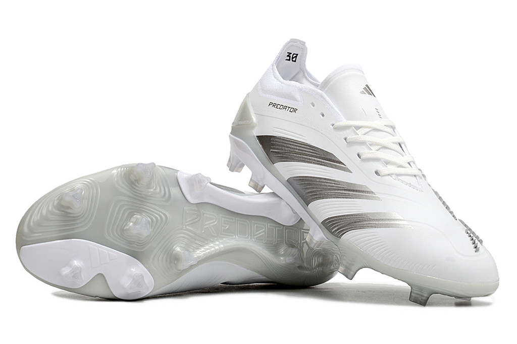 ♞,♘Adidas PREDATOR ACCURACY+ FG รองเท้าสตั๊ด รองเท้าฟุตบอล คุณภาพสูง รองเท้าผ้าใบกีฬา Futsal Shoes