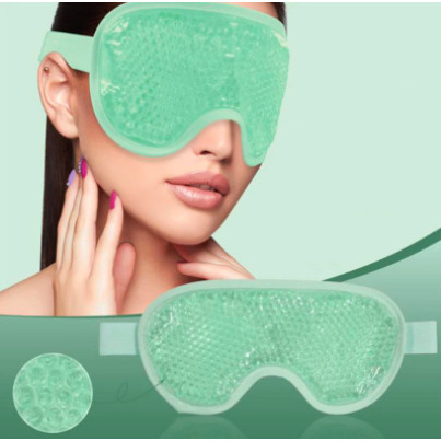 Gel Eye Mask Cold Pack Warm Hot Heat Ice Cool Compress Soothing Tyred Eyes Pad