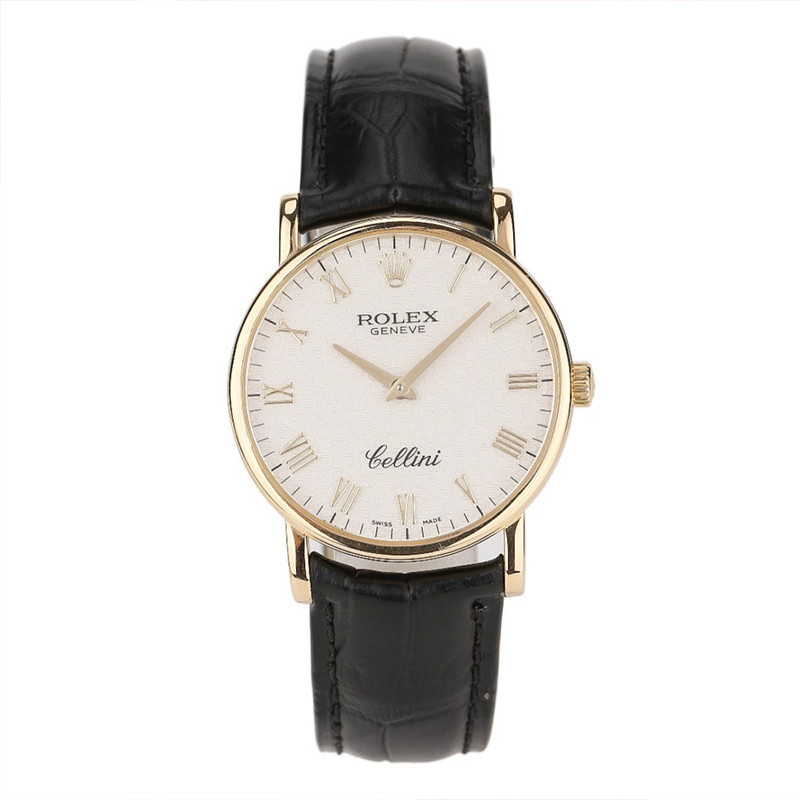 Rolex ใหม่ Rolex นาฬิกาผู้หญิง Rolex Cellini 18K Gold Manual Mechanical Ladies Watch 5115