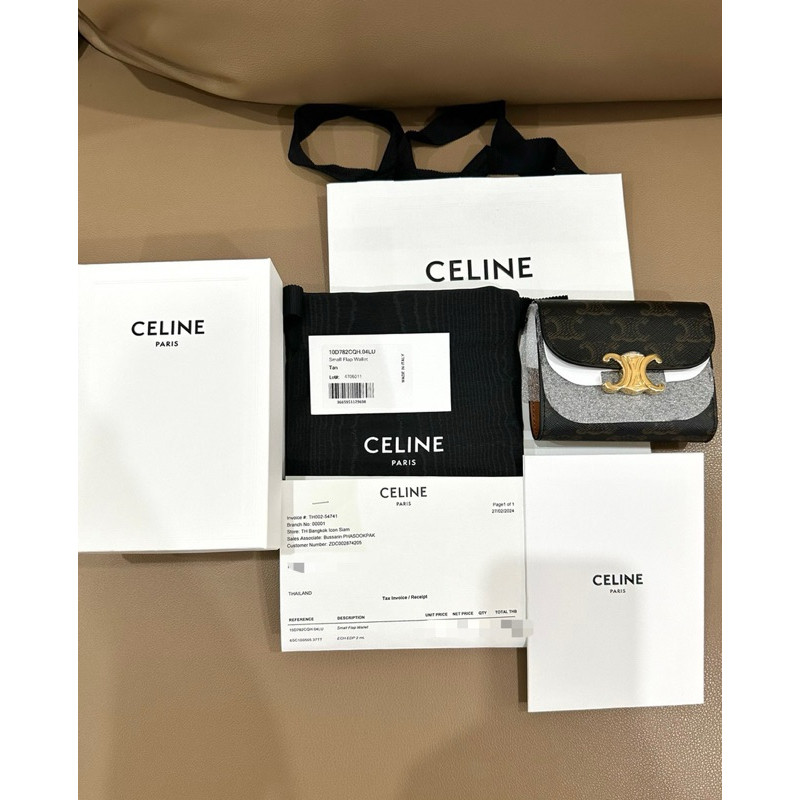 กระเป๋าสตางค์พร้อมฝาปิด CELINE