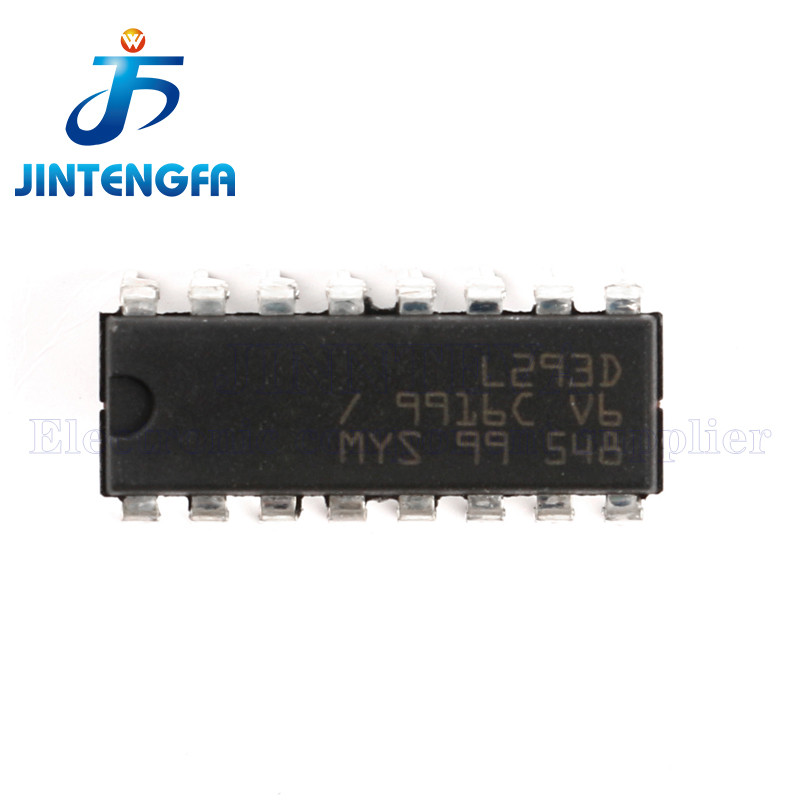10PCS L293 L293D L293DD DIP-16 SOP-20 L293DD013TR SMD PUSH-PULL สี่ช่องไดร์เวอร์พร้อมไดโอด IC