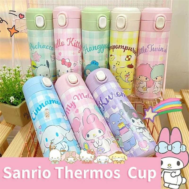 Hourser 420Ml Thermos Cup 304 Sainless Seel Er Maerial High Temperaure Resisance Sanrio Caroon Waer