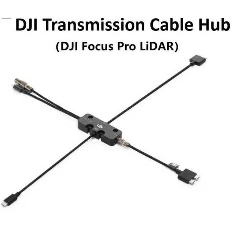 ❃ Focus LIDAR TO สายเคเบิลฮับ Usb-C คู่โคลงสายไฟสำหรับการส่ง RS 4 3 Pro DJI