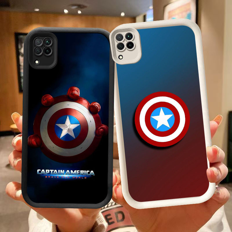 YZ-85ปลอกกัปตันอเมริกา Cool สําหรับ Samsung A22 A12 5G