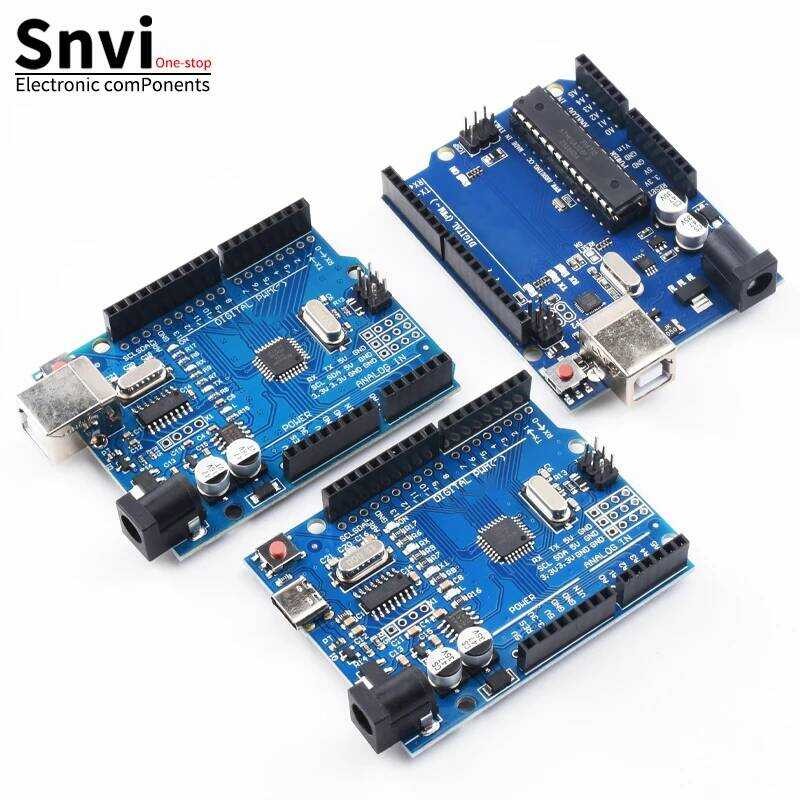 R3 บอร์ดขยาย Development ATMEGA328P CH340 / ATEGA16U2 ที่เข้ากันได้กับ Arduino พร้อมสายเคเบิล R3/R4