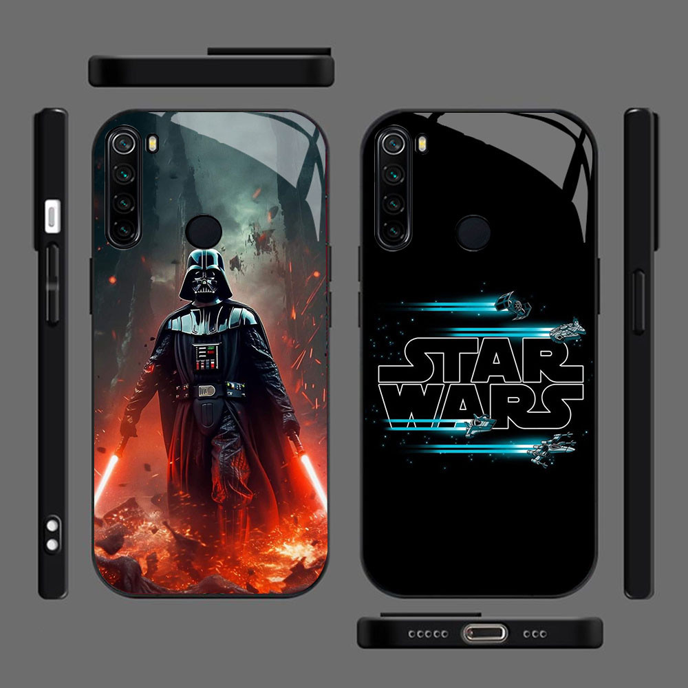 MK-99 Star Wars Hero Liquid HD Glass Casing สําหรับ Samsung J7 Prime J6 J4 Core Pro Plus Note 9