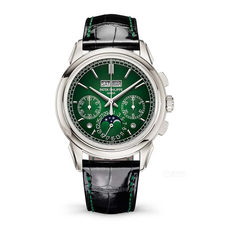 [BD] ไม่ได้ใช้ PATEK Watch Super Complex Function Timepiece Series 5270P Green Disc PT950 Platinum