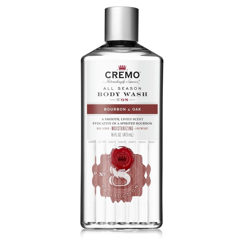 Cremo Rich-Lathering Bourbon & Oak Body Wash, 473ml