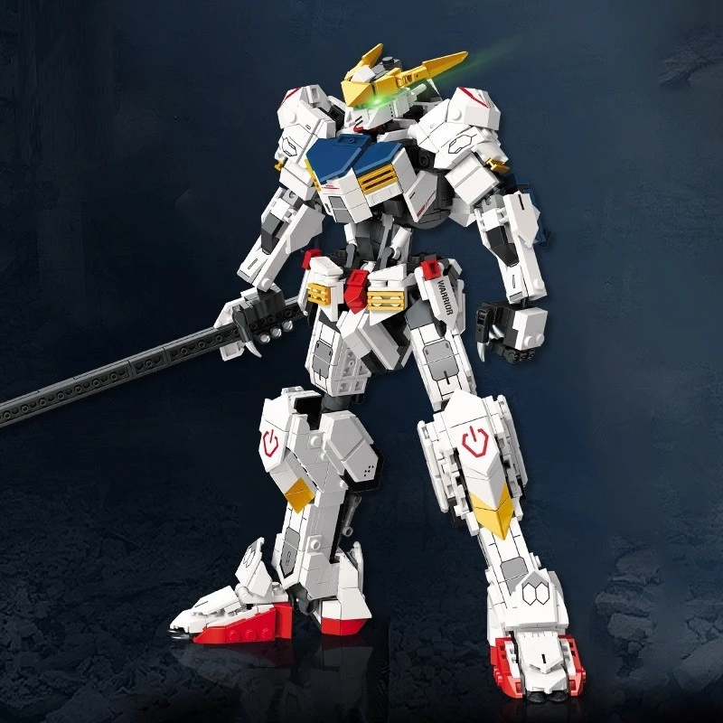 ตัวต่อหุ่นยนต์ Barbato Gundam 952 ชิ้น JIE STAR thumbnail 3
