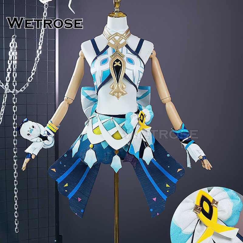 [Wetrose] ในสต็อก a SSR Mualani คอสเพลย์เครื่องแต่งกาย Genshin ผล