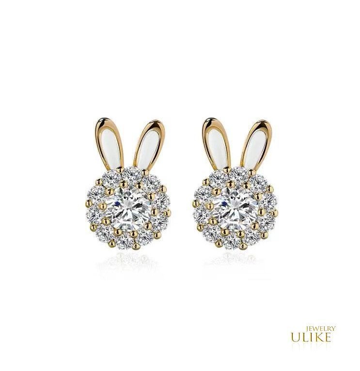 Ulike ต่างหูulike Jewelry T100 พร้อมกล่องเครื่องประดับ เขียนการ์ดได้
