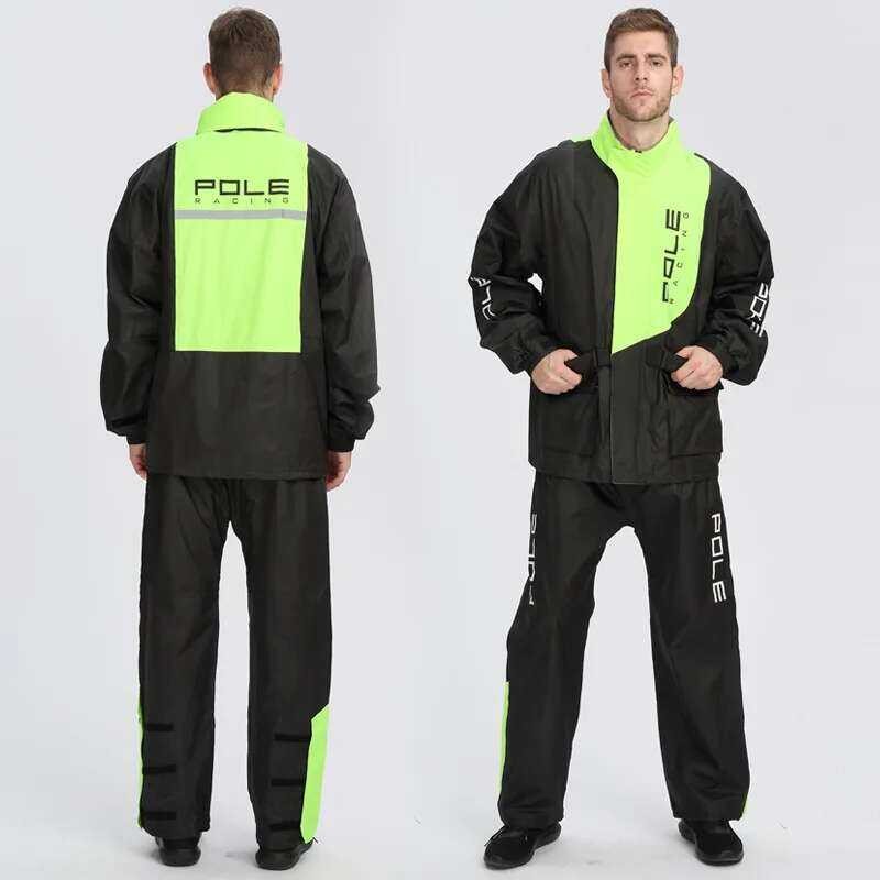 ชุดเสื้อกางเกงกันฝนสำหรับมอเตอร์ไซค์ ระบายอากาศ thumbnail 6
