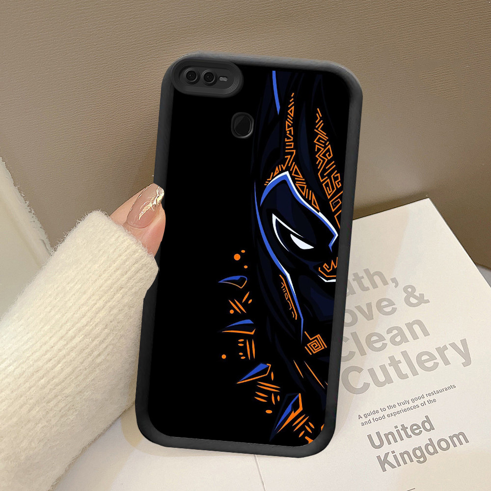 NB-10 Black Panther เคสกันกระแทกสําหรับ OPPO A7 F7 A12s A12 F9 A5S Realme 2 Pro
