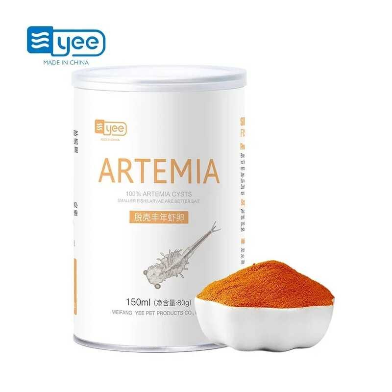 Hatching-Free Brine Shrimp Fish Feed Food Decapsulated Artemia Cysts Brine Shrimp Aquarium Fish Foo