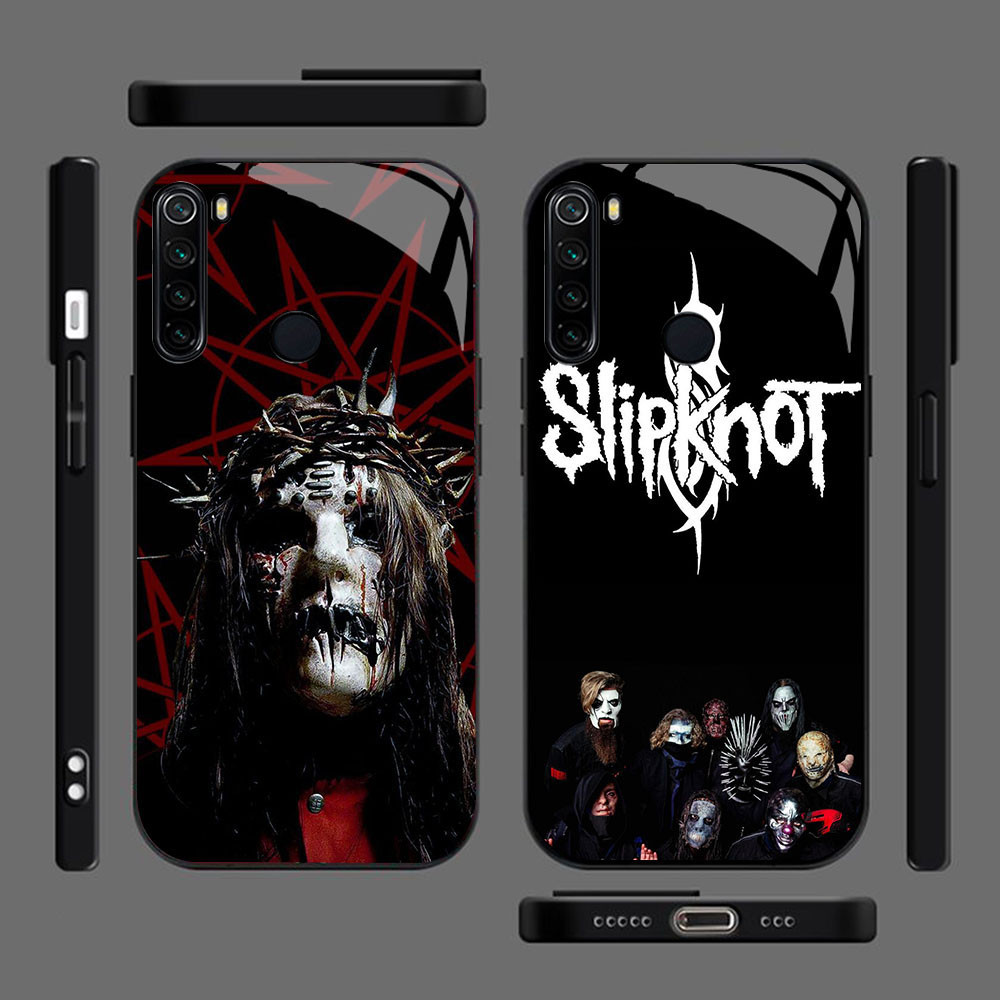 MK-96 Slipknot Liquid HD Glass Casing สําหรับ Realme 5 5i 5S 3 3i 6i 7 C65 Narzo 10 10A 20A Pro