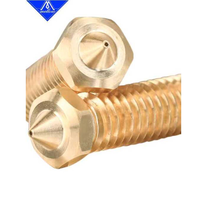 หัวฉีด Mellow High w 1.75 ทองเหลือง Clone CHT Volcano สำหรับ E3D Volcano Hotend อุปกรณ์เสริมการพิมพ์