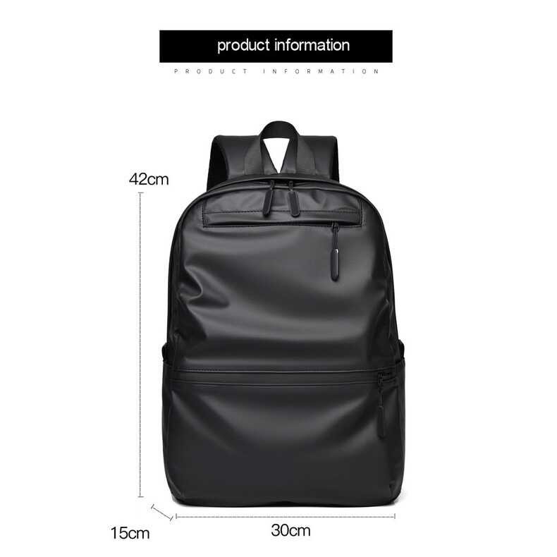 Men Leacat Waterproof Large Capacity Ultralight Fashion School Backpack 15.6 Inch Laptop Backpack