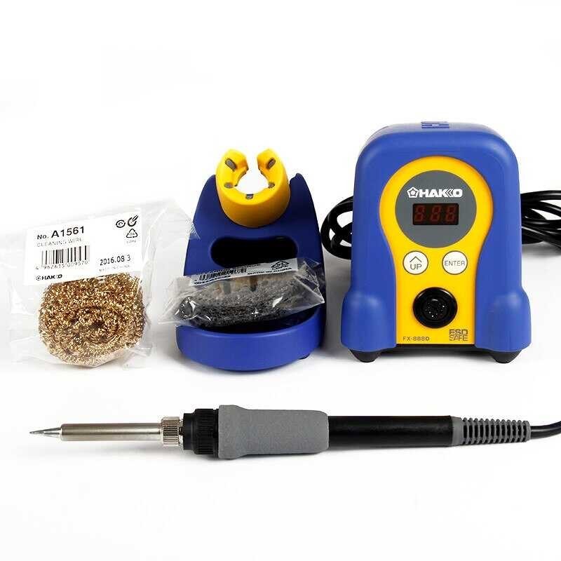 ❤ HAKKO White Photoelectric Soldering Iron Fx-888D โต๊ะบัดกรีอุณหภูมิ