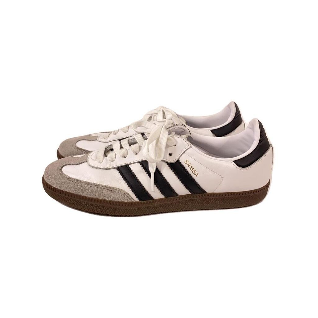 รองเท้าผ้าใบ Adidas Originals Samba White Low Cut ส่งตรงจากญี่ปุ่นมือสอง
