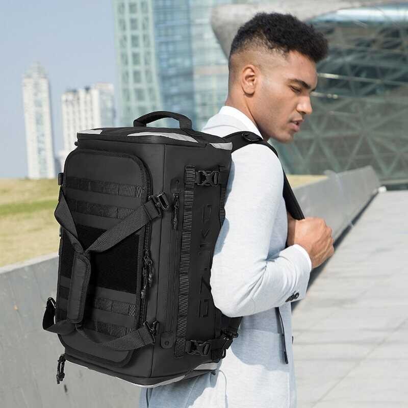 OZUKO กระเป๋าเป้สะพายหลังกลางแจ้งอเนกประสงค์,กระเป๋าเ