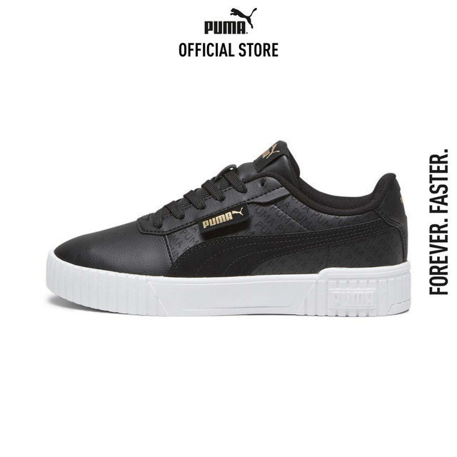 ฟิกเกอร์ PUMA BASICS - รองเท้าผ้าใบผู้หญิง Carina 2.0 สีดำ - FTW - 39251802