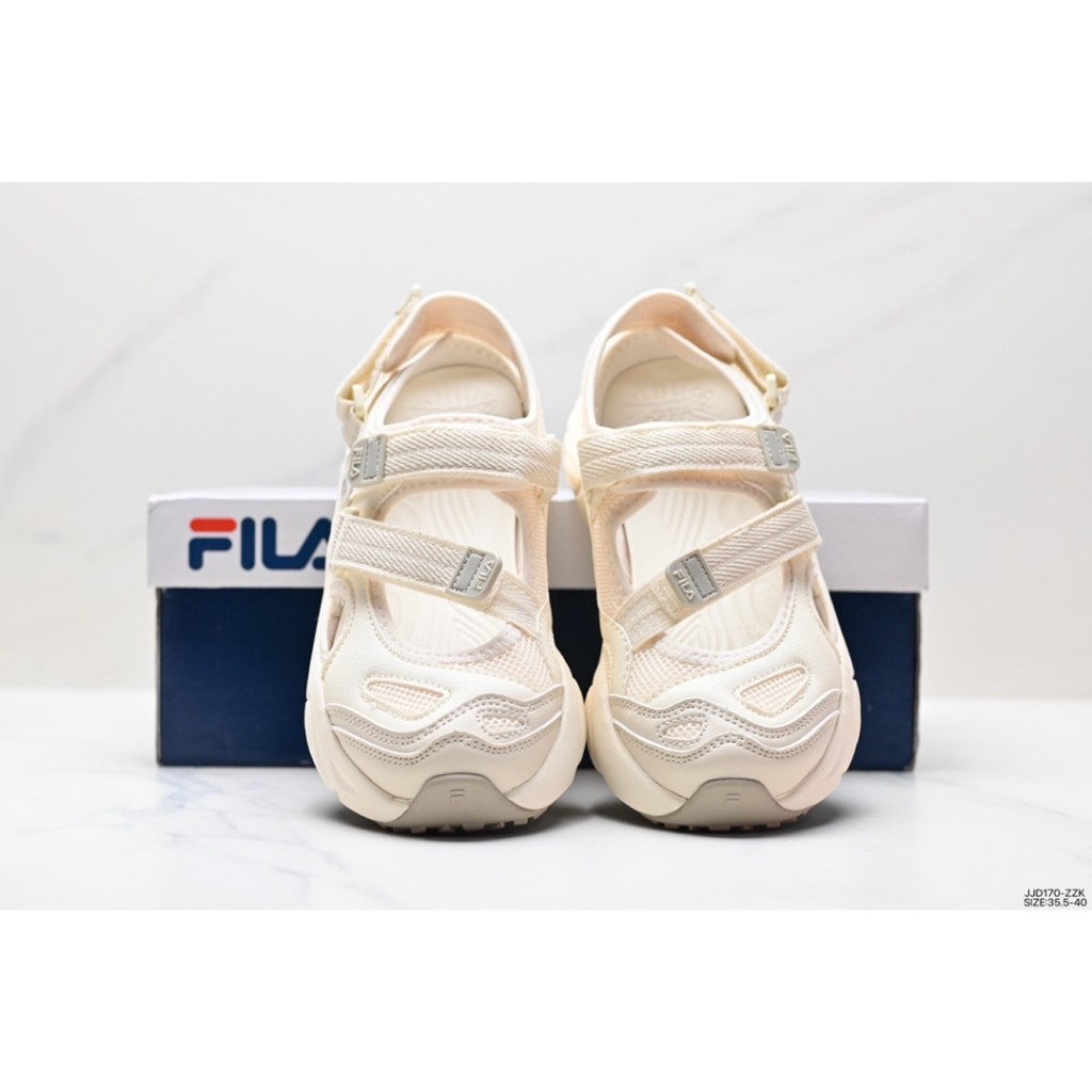 ♞,♘,♙Fila Fluid Sandal รองเท้าแตะกีฬาลําลอง#JJD170-ZZK