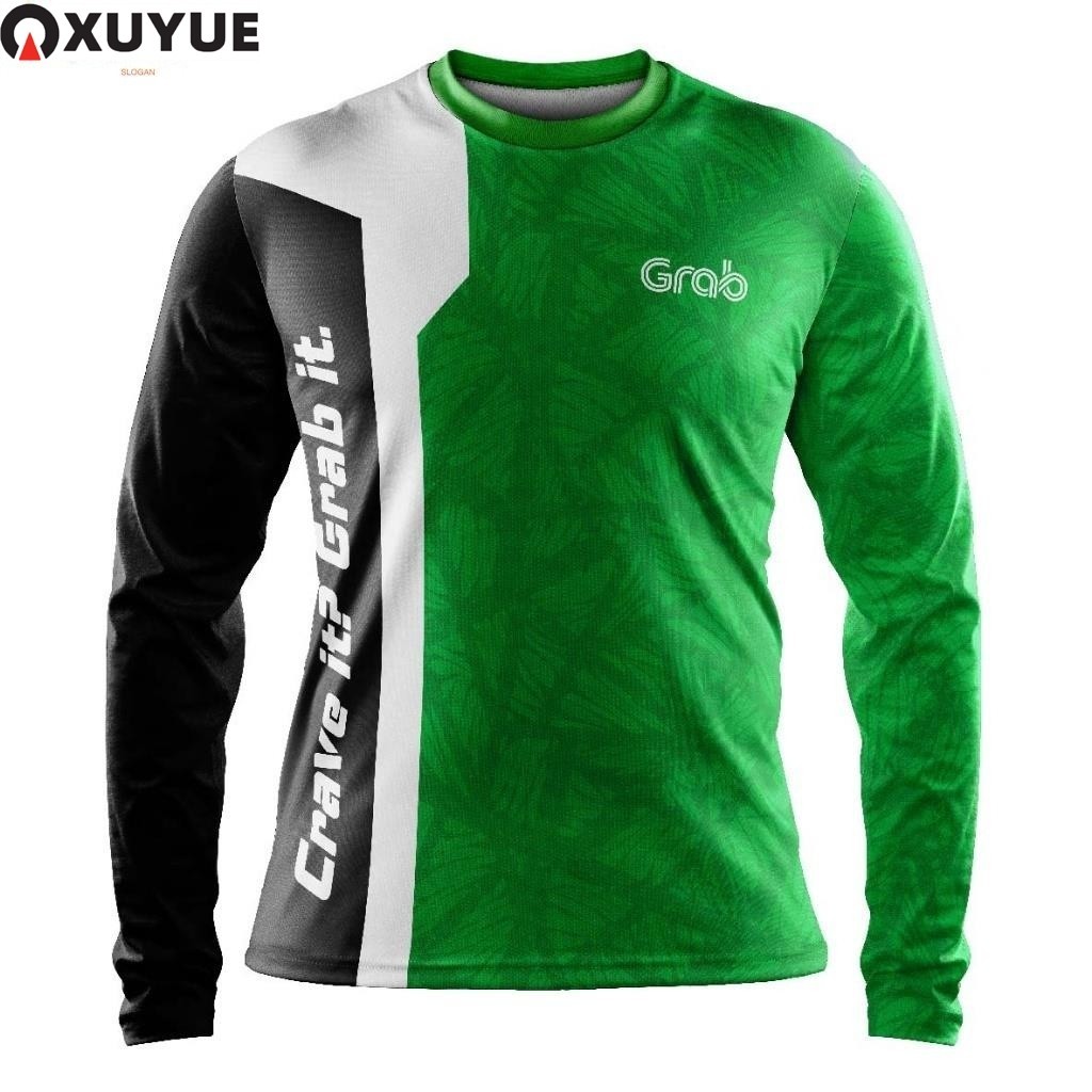 Baju [READY POST] FAZZ GF02 - GRAB FOOD JERSEY V2