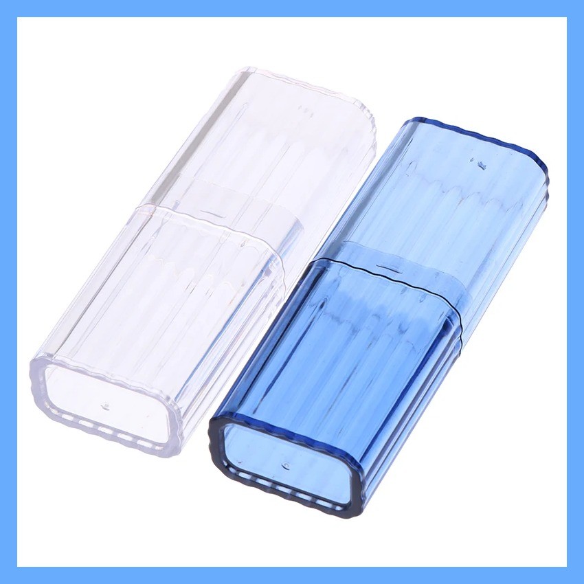 tk 1PCS Portable Dental Floss Sticks Box Disposable Toothpicks Interdental Brush Floss Storage Case