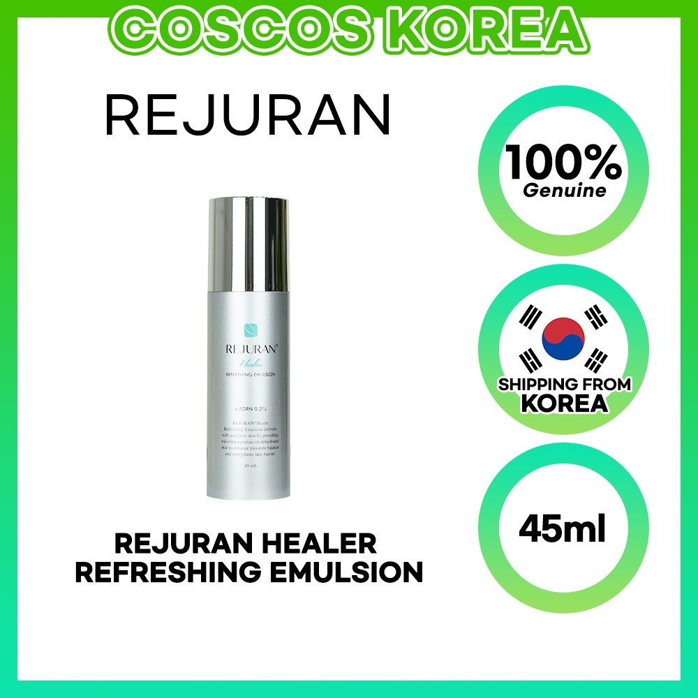 Rejuran Healer Refreshing Emulsion 45ml / moisture (ซัพพลายความชื้น) / ระคายเคืองต่ํา / ความยืดหยุ่น