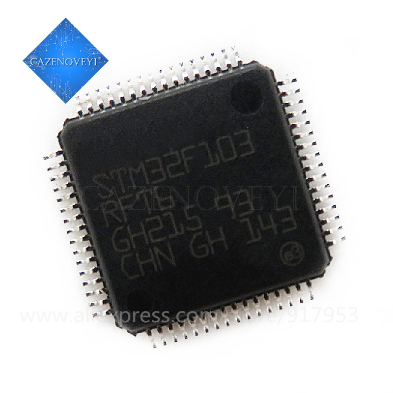 1 ชิ้น/ล็อต STM32F103RFT6 STM32F103RF 32F103RF STM32F103RGT6 STM32F103RG 32F103RG QFP-64 ในสต็อก