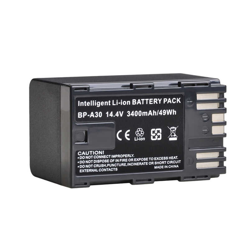 3400Mah E4f BP A30 Bpa30สำหรับ Bp-A30 Bp-A60 Canon EOS Ca-Cp200l,C200, C220b,C300 Ii, C5