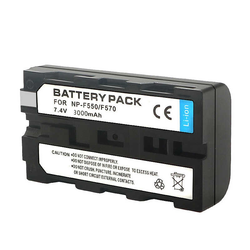 3000มิลลิแอมป์ต่อชั่วโมงสำหรับ 47F F570 F530 F550 Np-F550 Np-F570โ