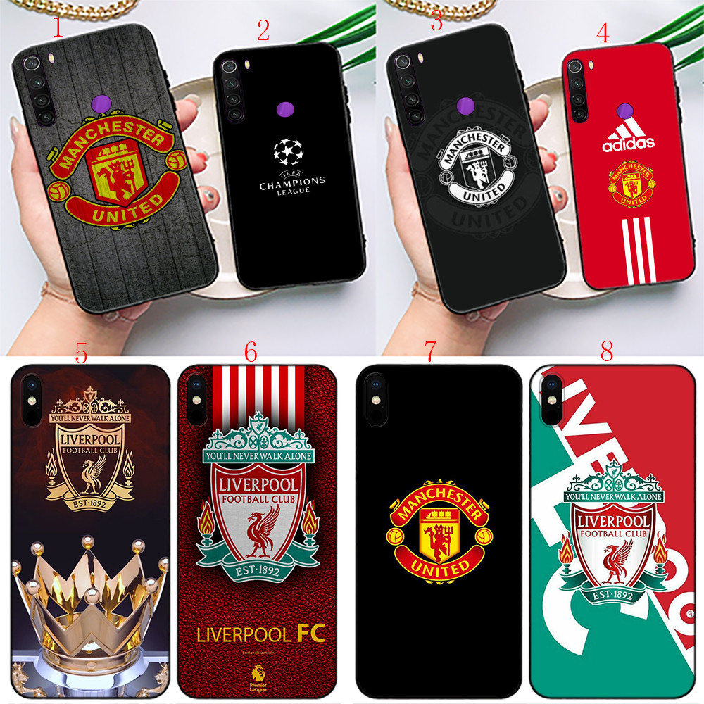 Redmi 9 t 6A 7A 8A 9A 9C NFC Note 9T 10S S2 Note 10S K20 FC Club โลโก้ United Football Soft เคสโทรศั