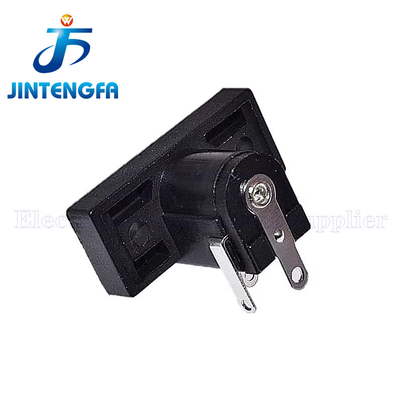 10PCS DC-020 5.5*2.1 มม.5.5*2.5 มม.DC Power หญิงซ็อกเก็ต DC Power Interface แผงติดตั้ง 23*10 มม.DC-059 90 องศา 3P
