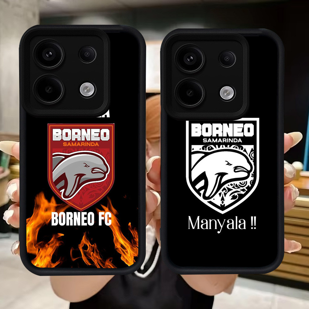 Q85 Borneo FC ปลอกอ่อนสําหรับ Xiaomi Redmi 15C POCO M7 X6 13T 13C หมายเหตุ 13 M6 Neo Pro Plus 5G