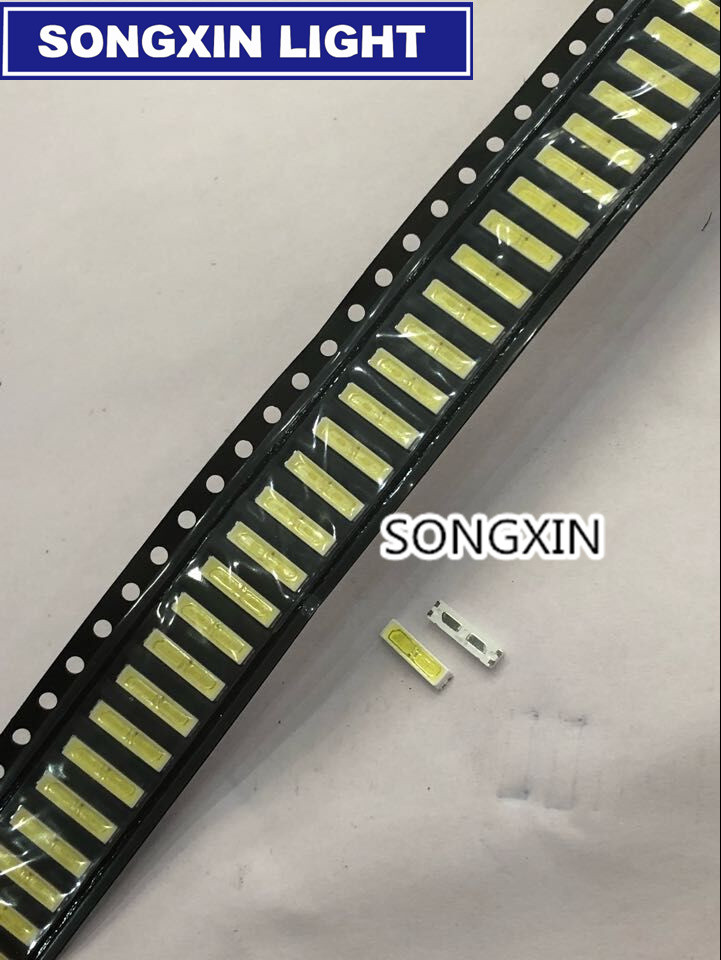 100pcs SEOUL LED Backlight 0.7W 3V 8520 SBWAA240E Cool white TV Application 97LM