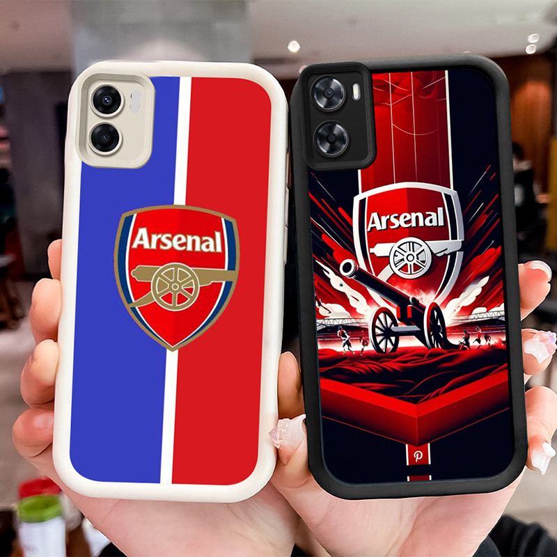 ปลอกกันกระแทกสําหรับ OPPO A57 A36 A57e A57s A96 A77s A77 A76 Realme 9i C33 WF2 Arsenal Football Club